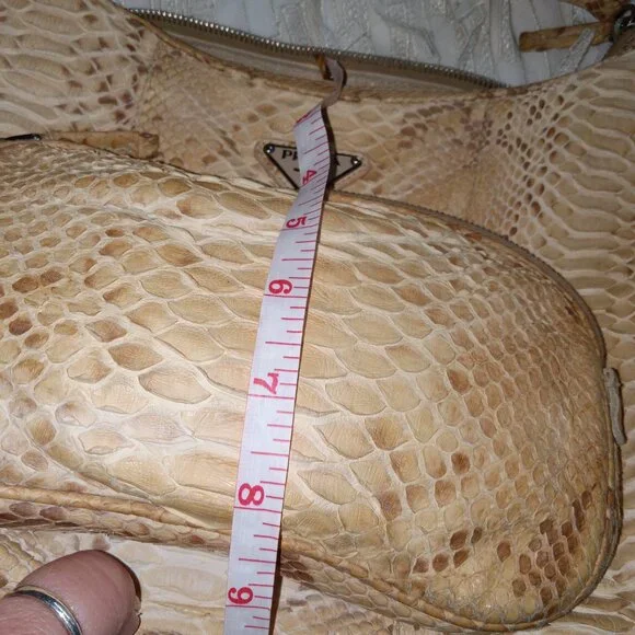 PRADA Authentic Python Handbag - Picture 12 of 14